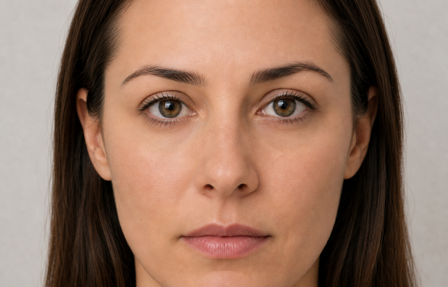 After Botox treatment, 3 weeks post