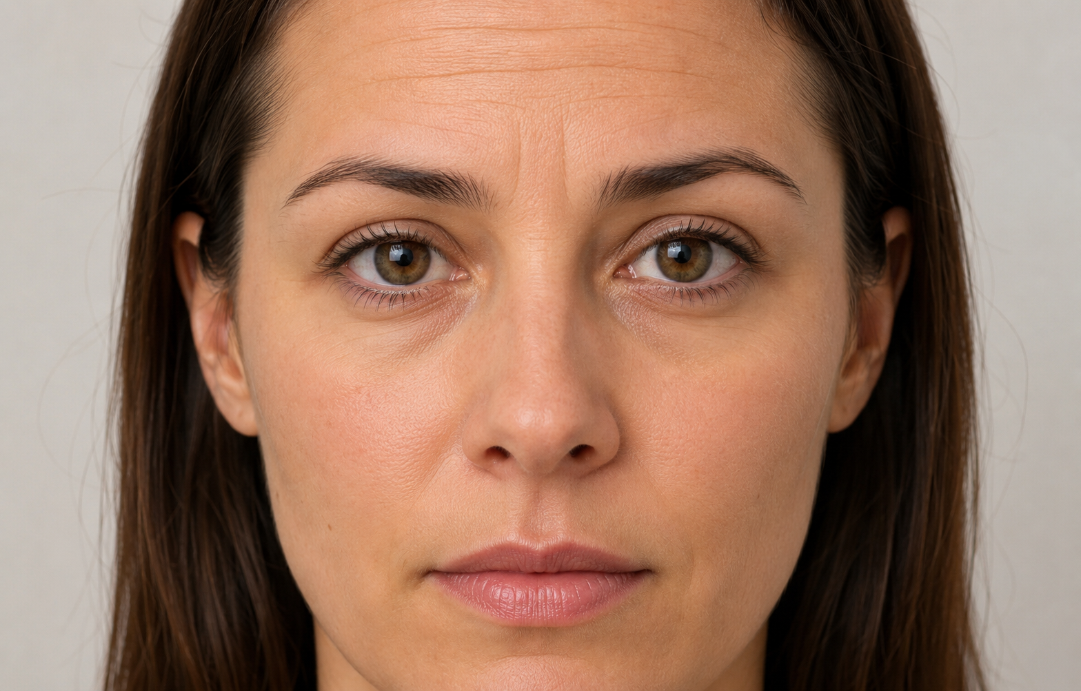 Before Botox treatment